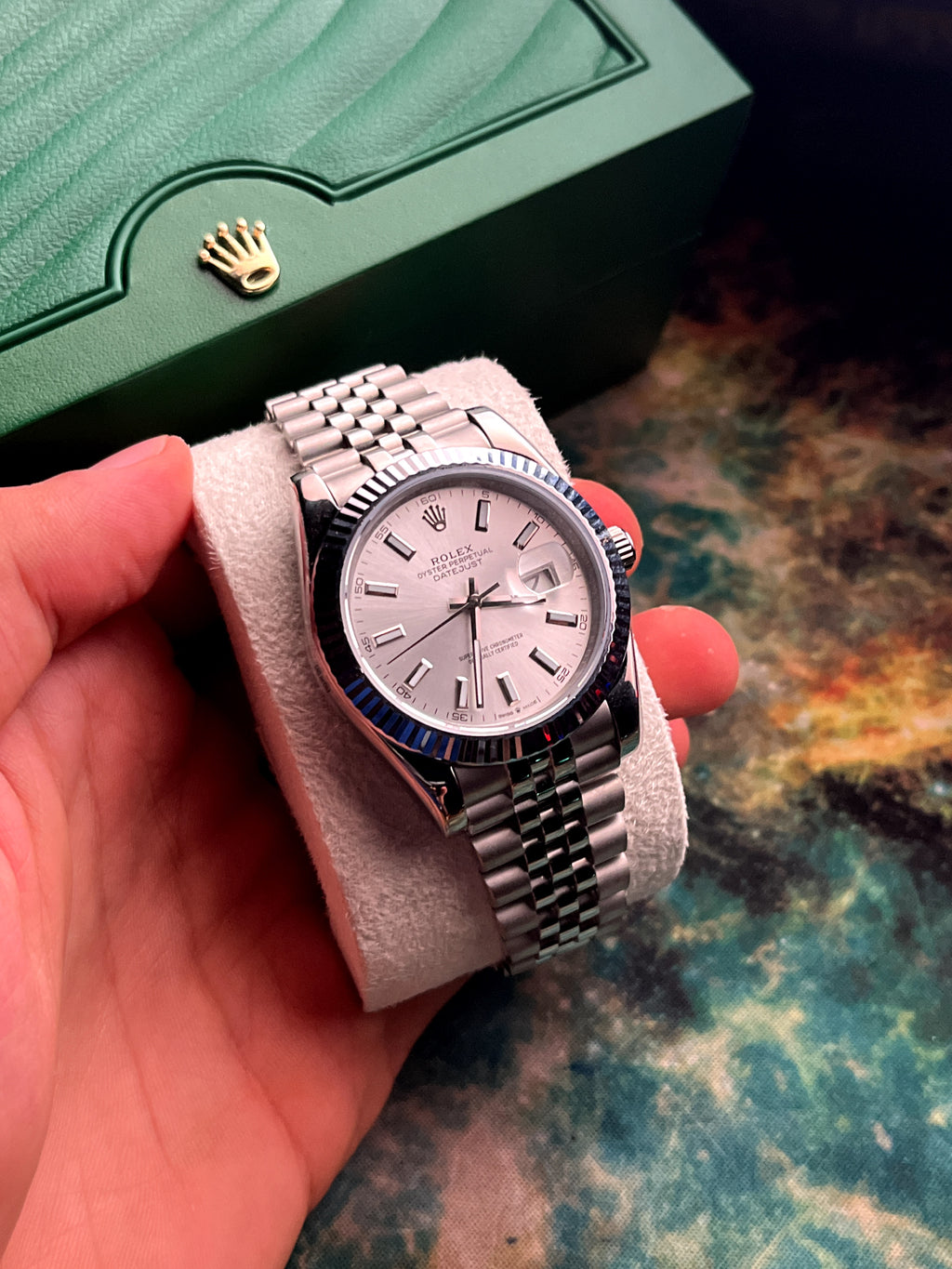 Roooleeex Oyster Perpetual – Date Display | Mirror Original