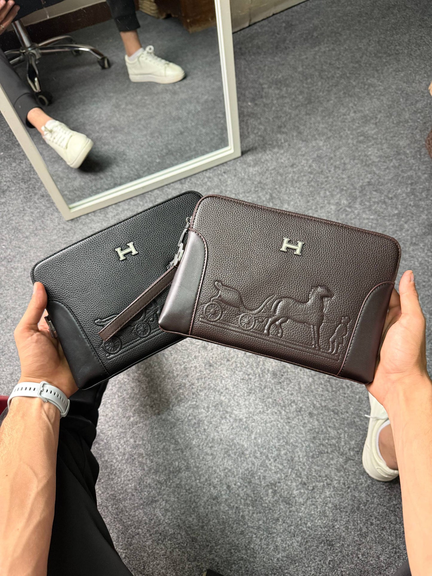 Herms Password Clutch