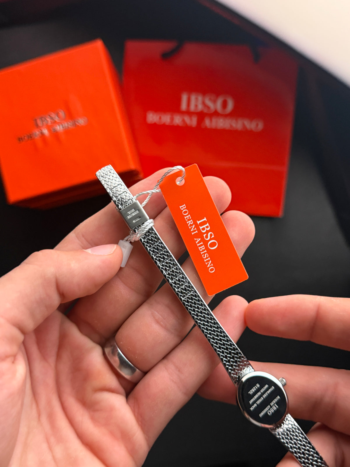 ساعة IBSO أصلية V13 – فضي